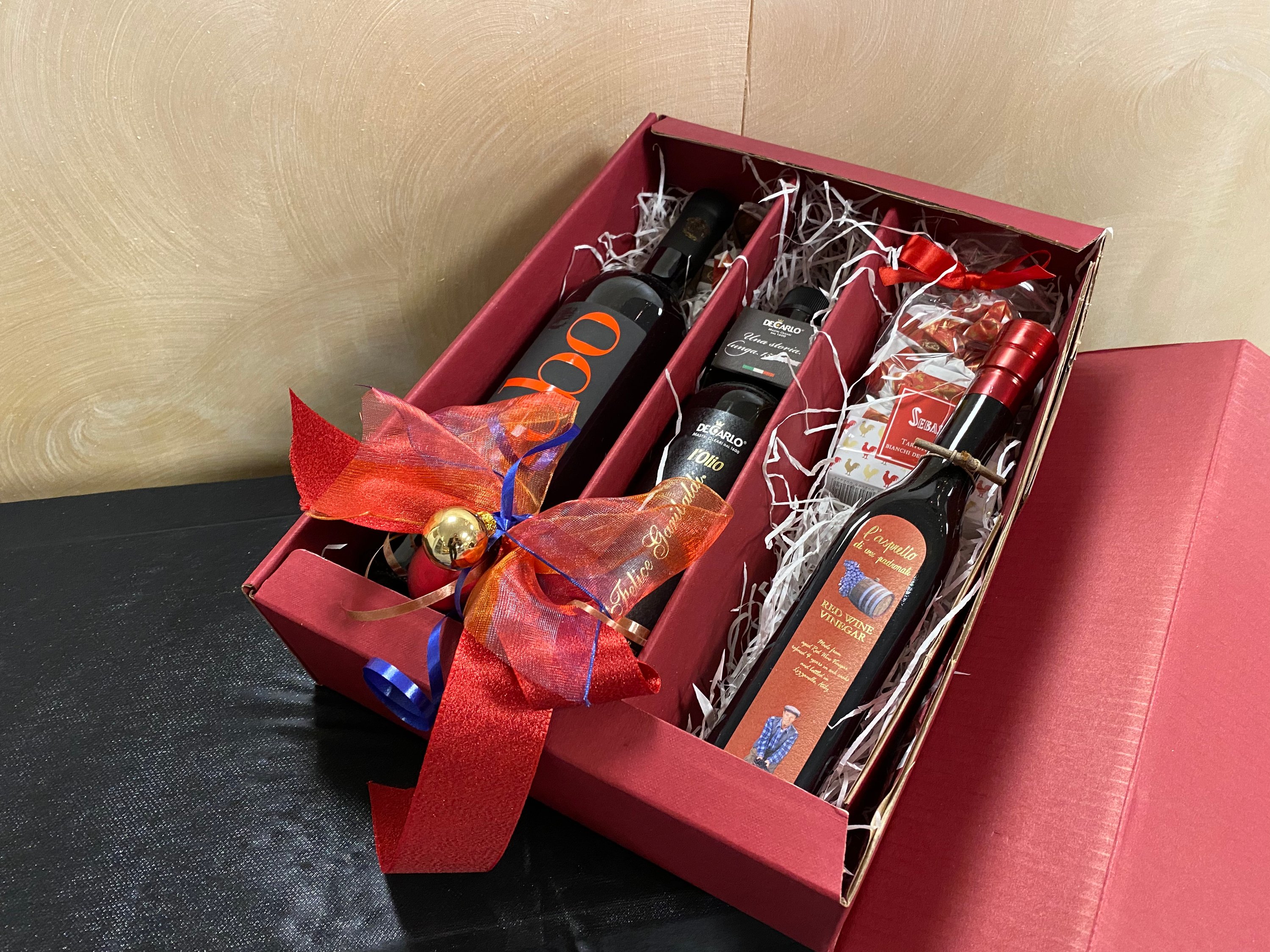 Christmas gift basket